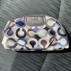 Coach makeup pouch